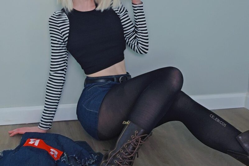 Celebi cosplay – Android 18
