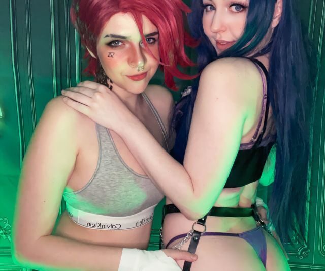 Alexfayenova – Rainbow Dash/Vaporeon/Vi & Caitlyn