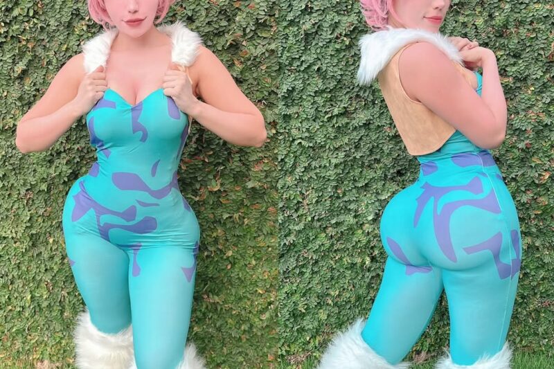 Mina Ashido by Cherryneedles aka bonn1e7hebunny