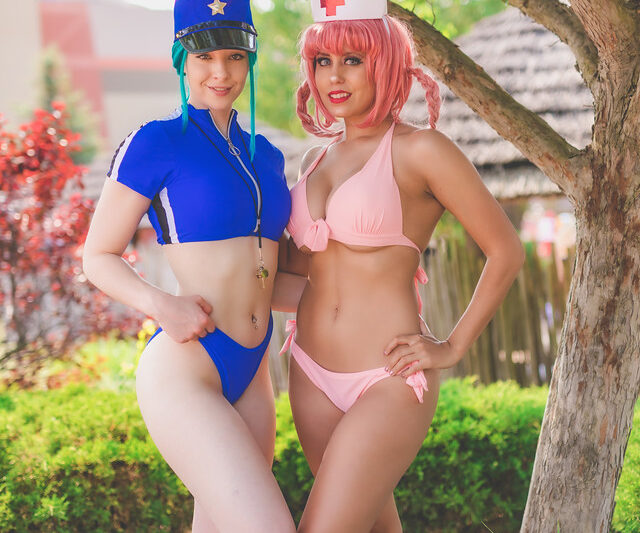 Khainsaw – Nurse Joy & Rayquaza