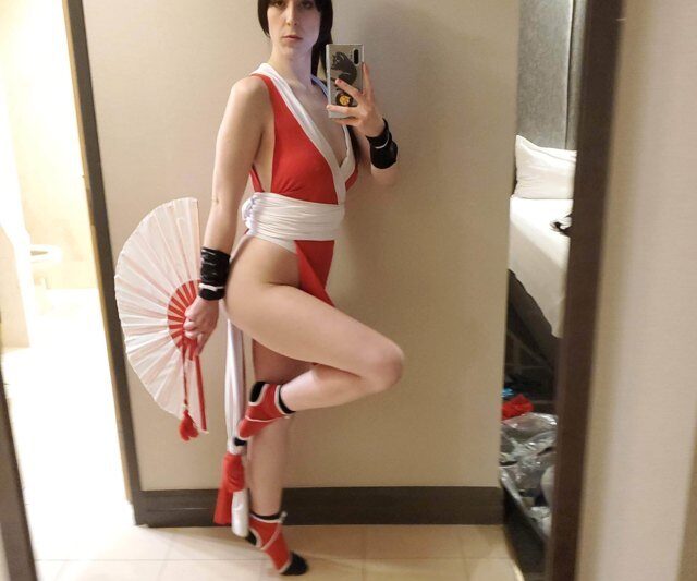 #Soft Goth Waifu – Mai Shiranui